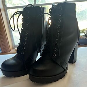 Marcorepublic Combat Boots Size 9